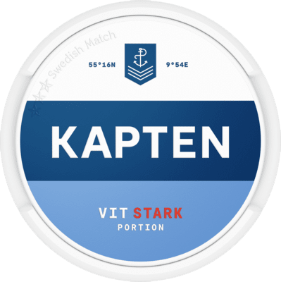 Kapten Kapten Vit Stark Extra Strong - snus