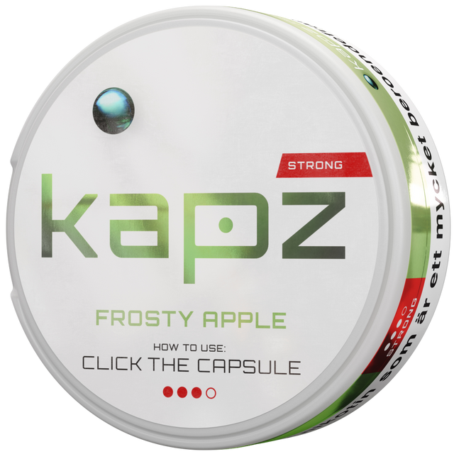 Kapz Frosty Apple Mini Strong-Nikotinposer-Tobax