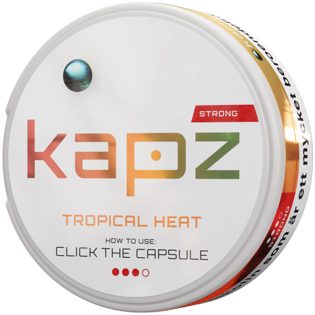 Kapz Tropical Heat Strong-Nikotinposer-Tobax