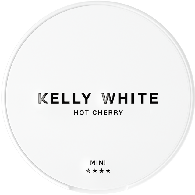 Kelly White Hot Cherry Mini-Nikotinposer-Tobax