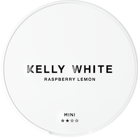 Kelly White Raspberry Lemon Mini-Nikotinposer-Tobax