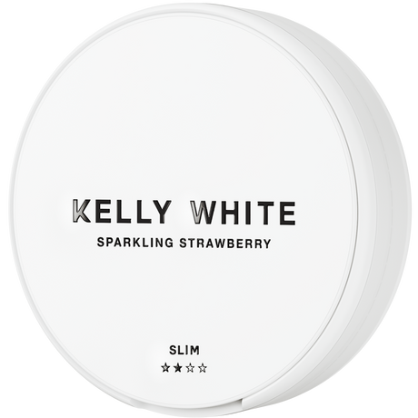 Kelly White Sparkling Strawberry-Nikotinposer-Tobax