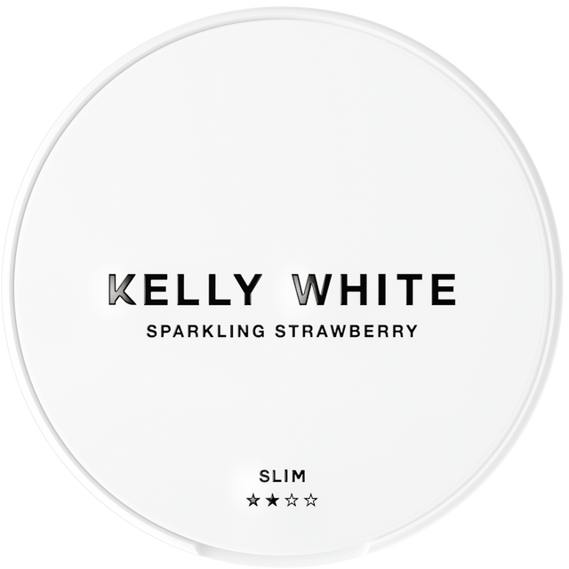 Kelly White Sparkling Strawberry-Nikotinposer-Tobax