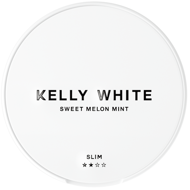 Kelly White Sweet Melon Mint-Nikotinposer-Tobax