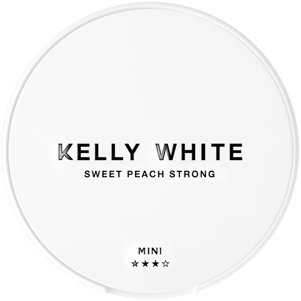 Kelly White Sweet Peach Mini-Nikotinposer-Tobax