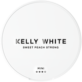 Kelly White Sweet Peach Mini-Nikotinposer-Tobax