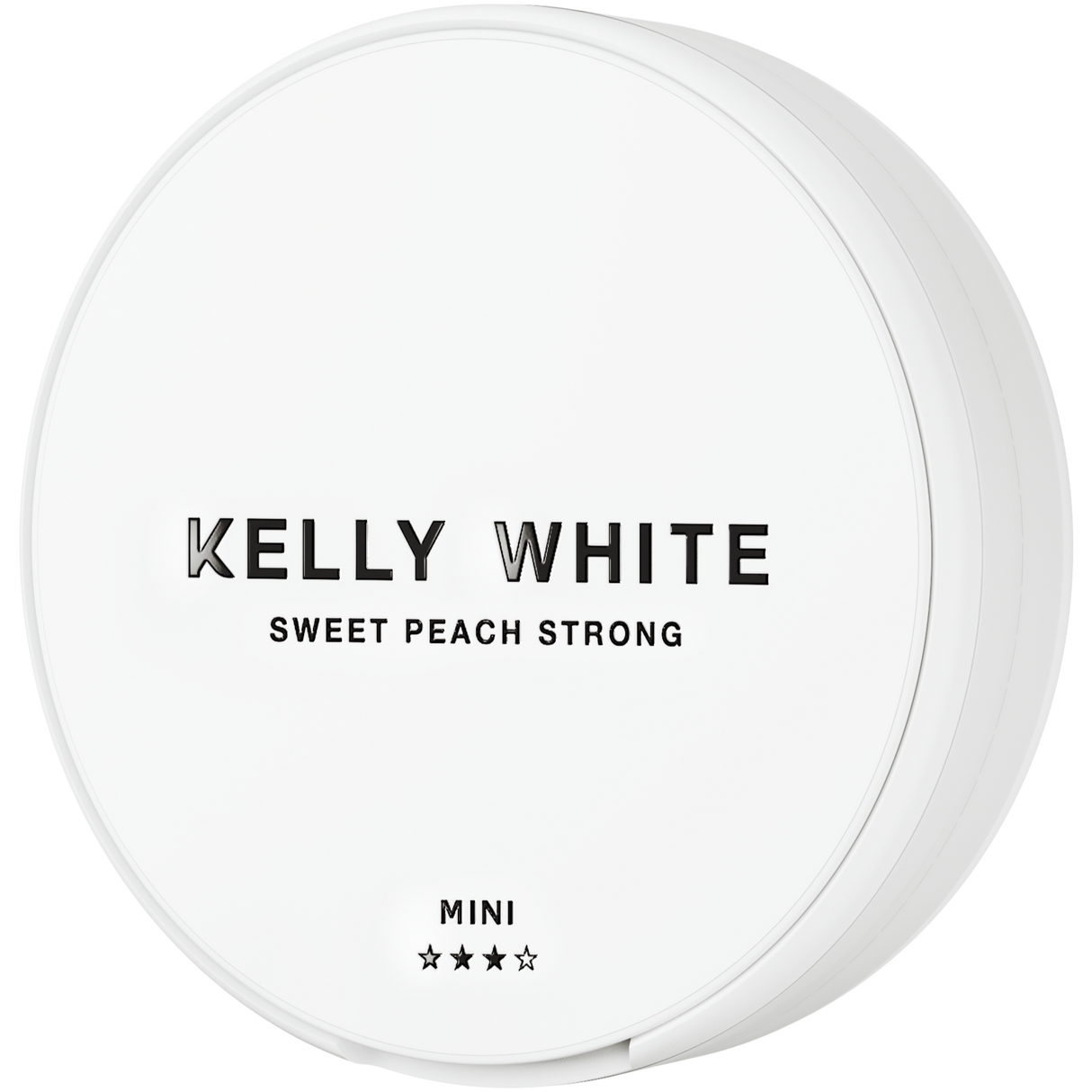 Kelly White Sweet Peach Mini-Nikotinposer-Tobax