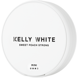 Kelly White Sweet Peach Mini-Nikotinposer-Tobax