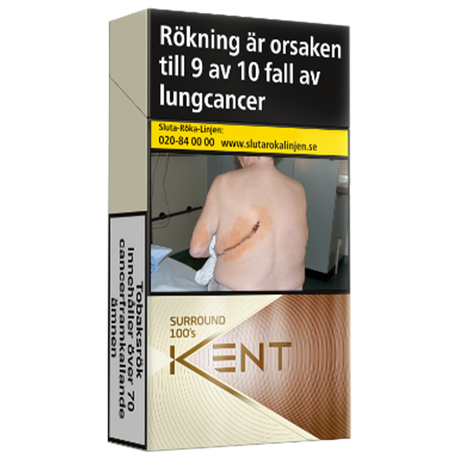 Kent Surround 100-Cigaretter-Tobax