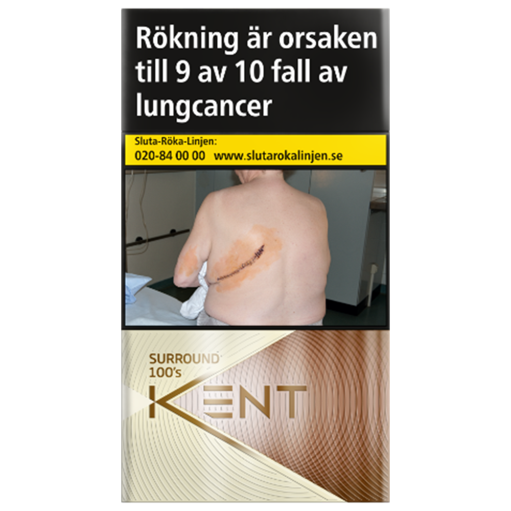 Kent Surround 100-Cigaretter-Tobax