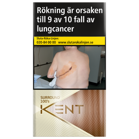 Kent Surround 100-Cigaretter-Tobax