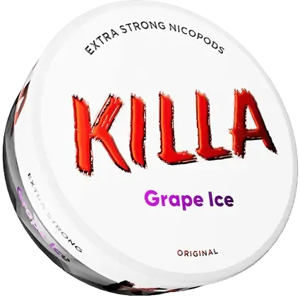 Killa Grape Ice-Nikotinposer-Tobax