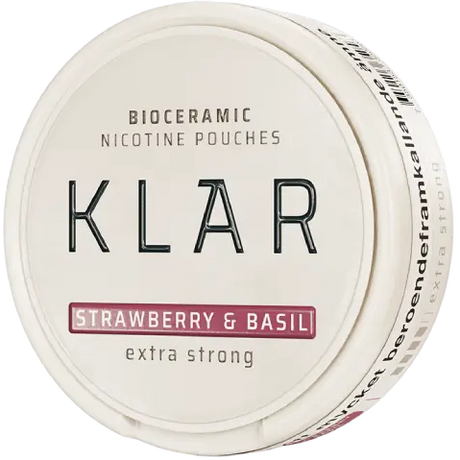 Klar Strawberry Basil Extra Strong Slim