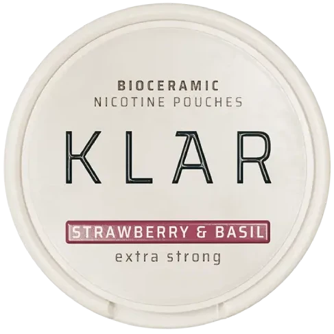 Klar Strawberry Basil Extra Strong Slim