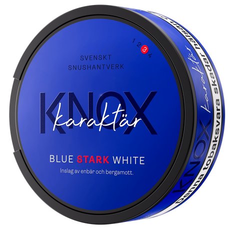 Knox Karaktär Blue Stark White-Tobax