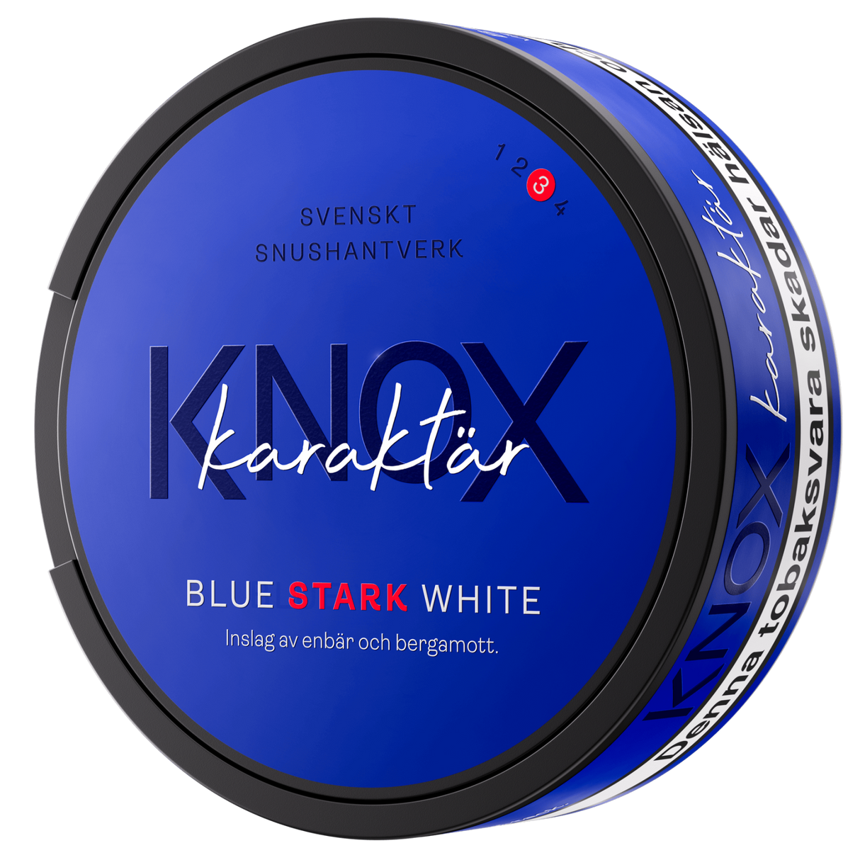 Knox Karaktär Blue Stark White-Tobax