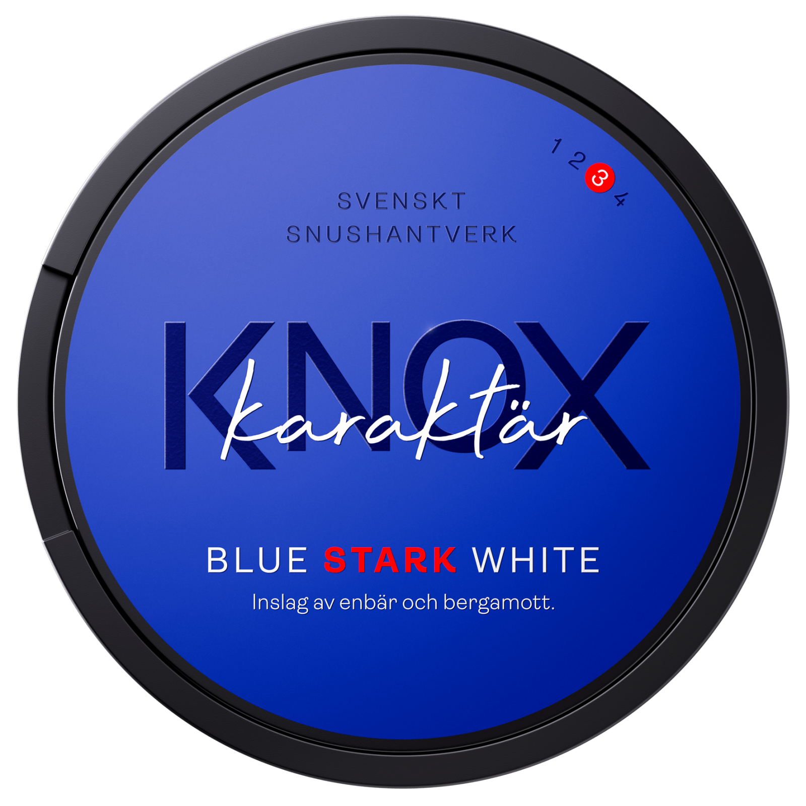 Knox Knox Karaktär Blue Stark White Extra Strong - snus