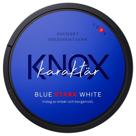 Knox Karaktär Blue Stark White-Tobax