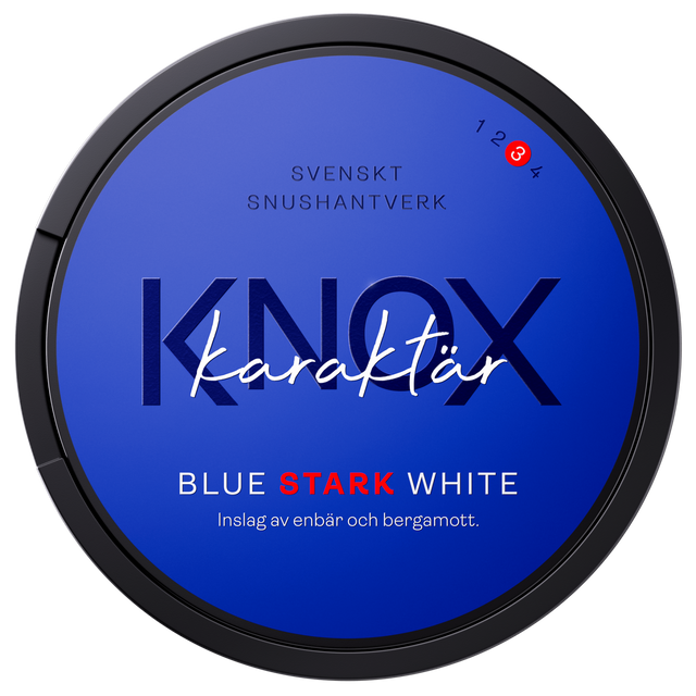 Knox Karaktär Blue Stark White-Tobax