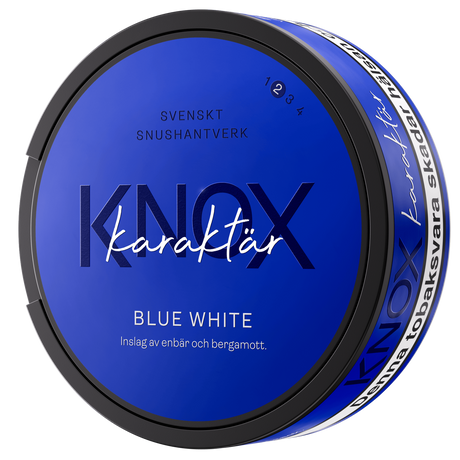 Knox Karaktär Blue White-Tobax