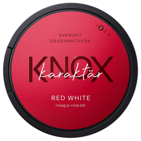 Knox Karaktär Red White-Tobax
