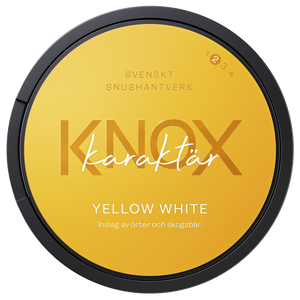 Knox Karaktär Yellow White