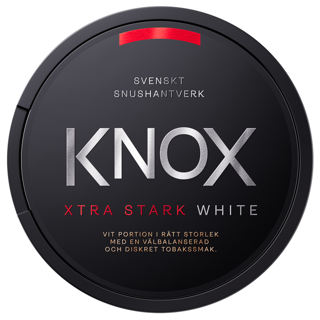 Knox Xtra Stark White-Tobax