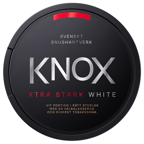 Knox Xtra Stark White-Tobax