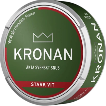 Kronan Stark Vit-Tobax