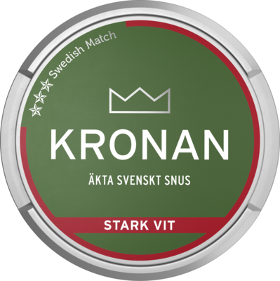 Kronan Stark Vit-Tobax