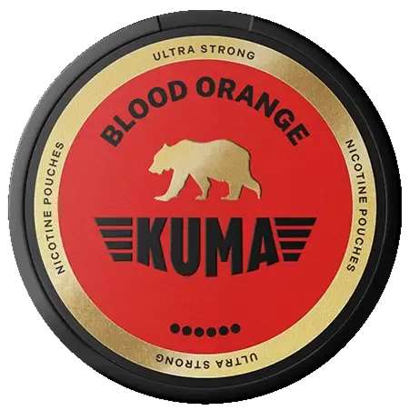 Kuma Blood Orange-Nikotinposer-Tobax