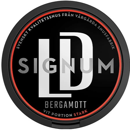 Ld LD Signum Bergamott Vit Stark Extra Strong - snus