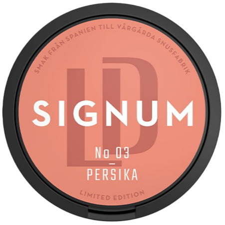 LD Signum Persika Vit - portionssnus
