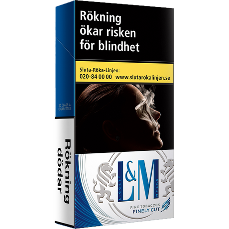 LM Blue Label 100s-Cigaretter-Tobax