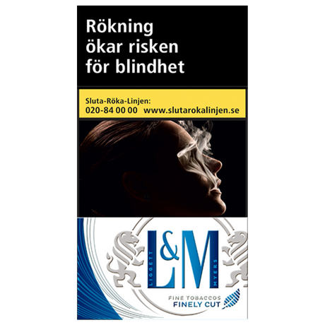 LM Blue Label 100s-Cigaretter-Tobax