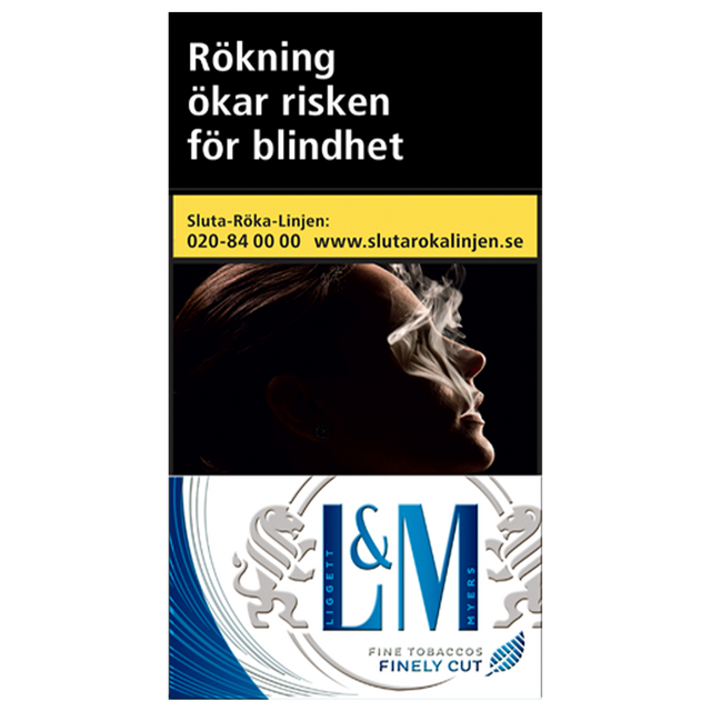 LM Blue Label 100s-Cigaretter-Tobax