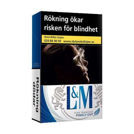 LM Blue Label-Cigaretter-Tobax