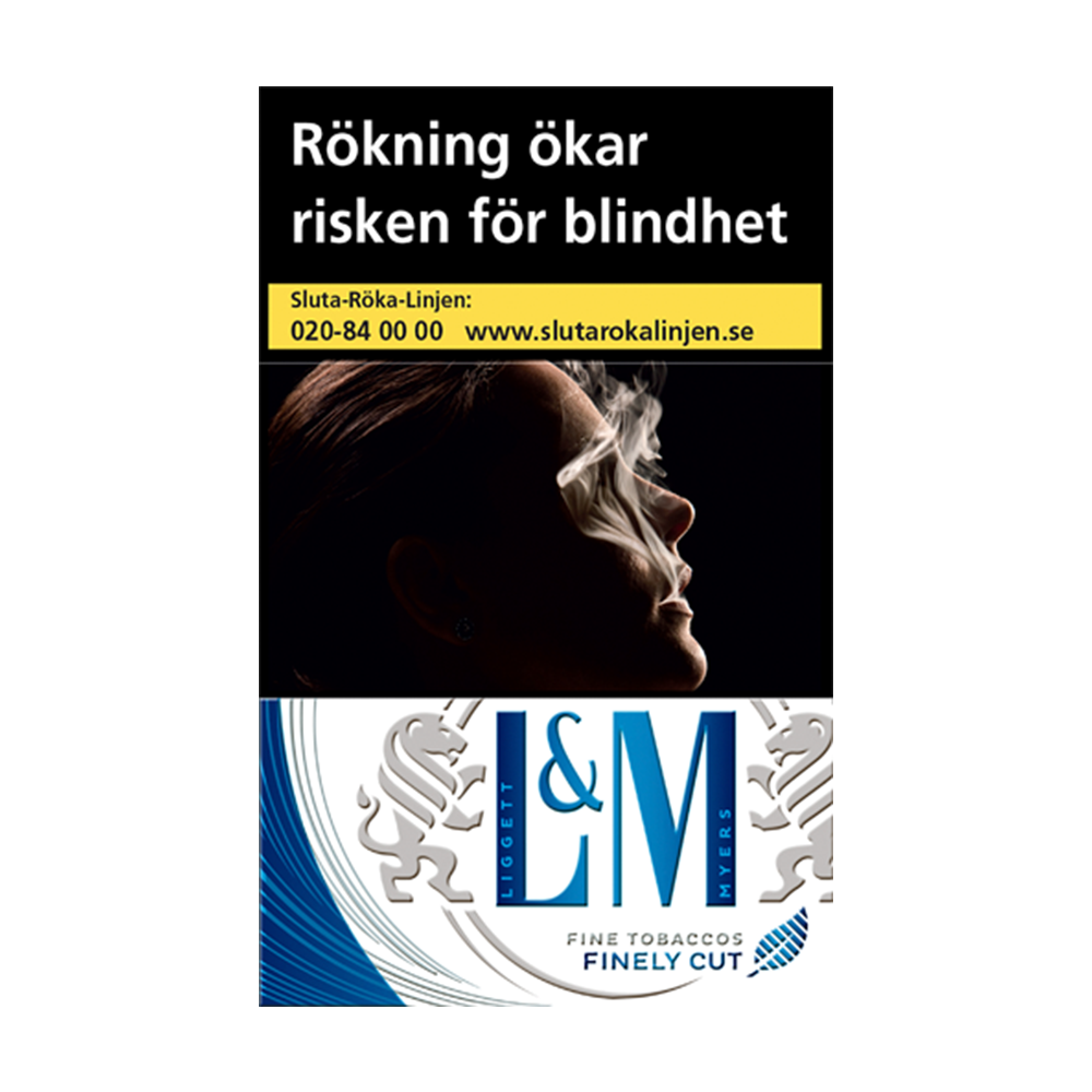 LM Blue Label-Cigaretter-Tobax