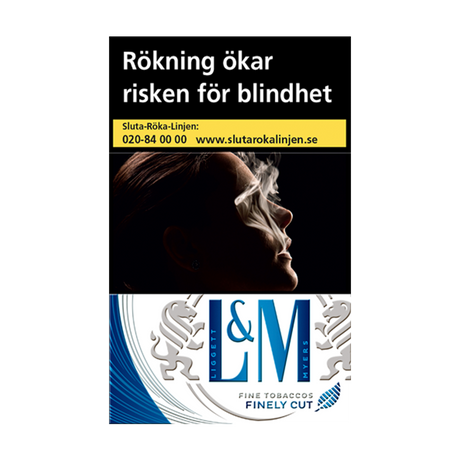 LM Blue Label-Cigaretter-Tobax