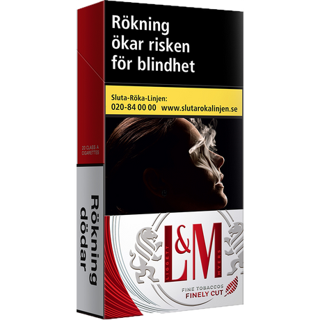 LM Red Label 100s-Cigaretter-Tobax