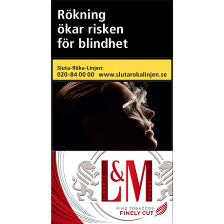 LM Red Label 100s-Cigaretter-Tobax