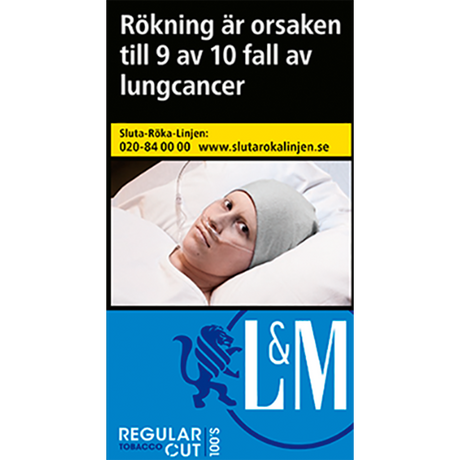 LM Regular Cut Blue 100s-Cigaretter-Tobax