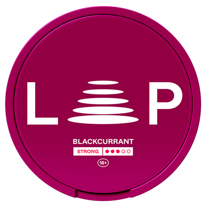 LOOP Blackcurrant Strong-Nikotinposer-Tobax