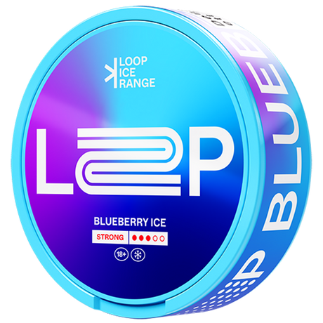 LOOP Blueberry Ice Strong-Nikotinposer-Tobax