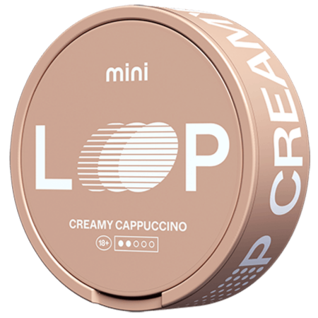 LOOP Creamy Cappuccino Mini-Nikotinposer-Tobax