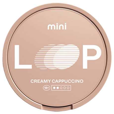 LOOP Creamy Cappuccino Mini-Nikotinposer-Tobax