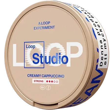 LOOP Creamy Cappuccino Strong-Nikotinposer-Tobax