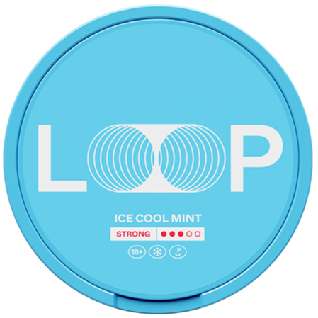 LOOP Ice Cool Mint Strong-Nikotinposer-Tobax