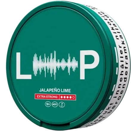 LOOP Jalapeno Lime Extra Strong-Nikotinposer-Tobax