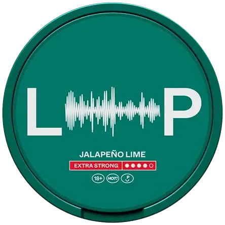 LOOP Jalapeno Lime Extra Strong-Nikotinposer-Tobax